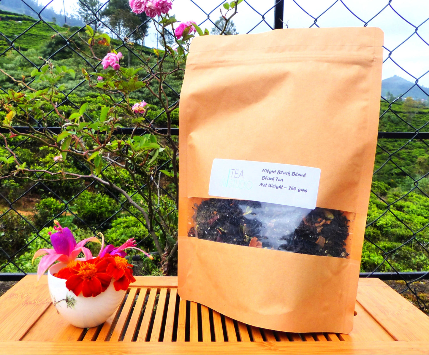 Nilgiri Black Spice Blend (Cardamom+Clove+Cinnamon) - 250gm pouch